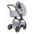 Коляска 2 в 1 Ining Baby 773 F grey Коляска 2 в 1 Ining Baby 773 F grey